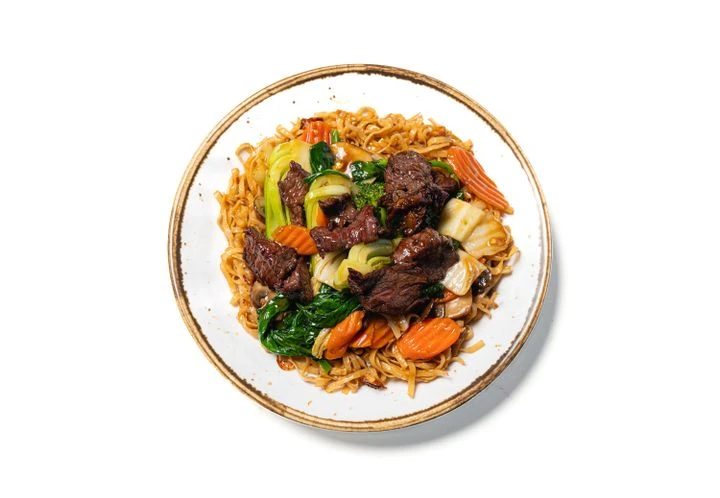 Mì xào bò